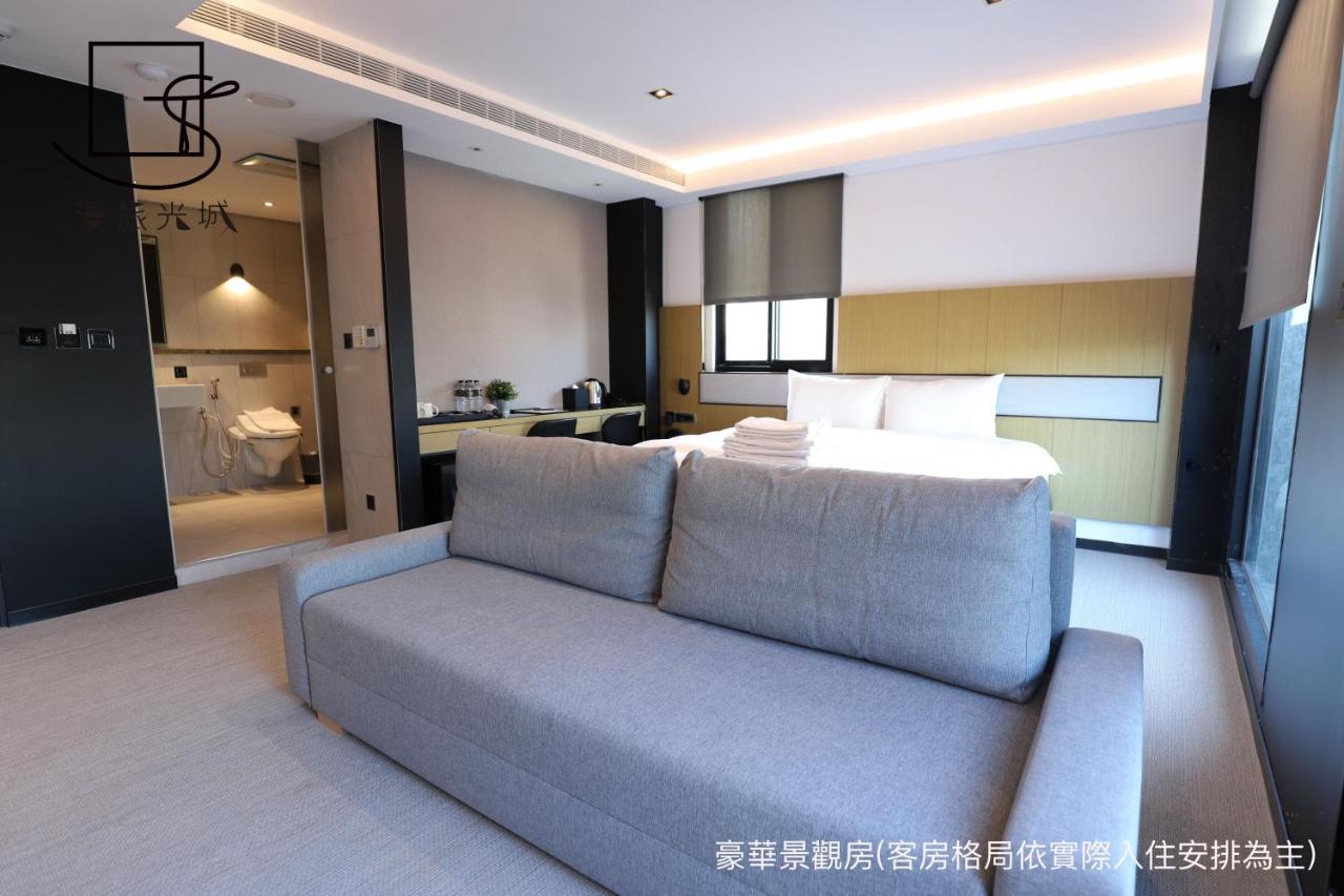 Slow Town Hotel-Glowing Taichung Exterior foto